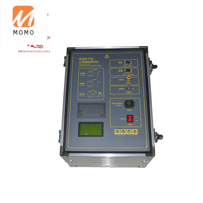 

Automatic capacitance and dissipation factor tester 10KV transformer tan delta meter