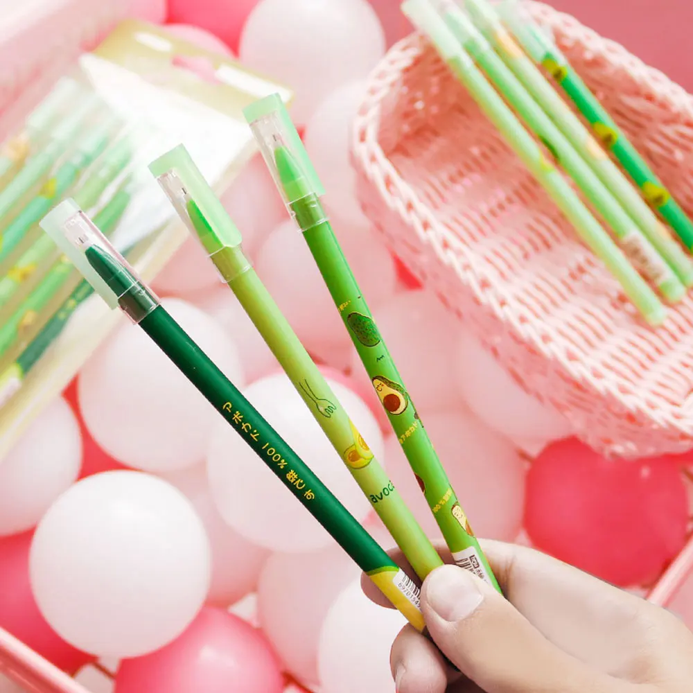 Авокадо сезон фруктовые гелевые чернила школьные и офисные принадлежности промо