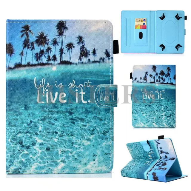 Для huawei M6 M5 T5 M3 M2 T3 T2/samsung Tab A S5E S4 E/lenovo E10 M10 P10 10,8/10,5/10,1/9,7/9,6 inch Tablet PC универсальный чехол - Цвет: STYLE 2-CKAI