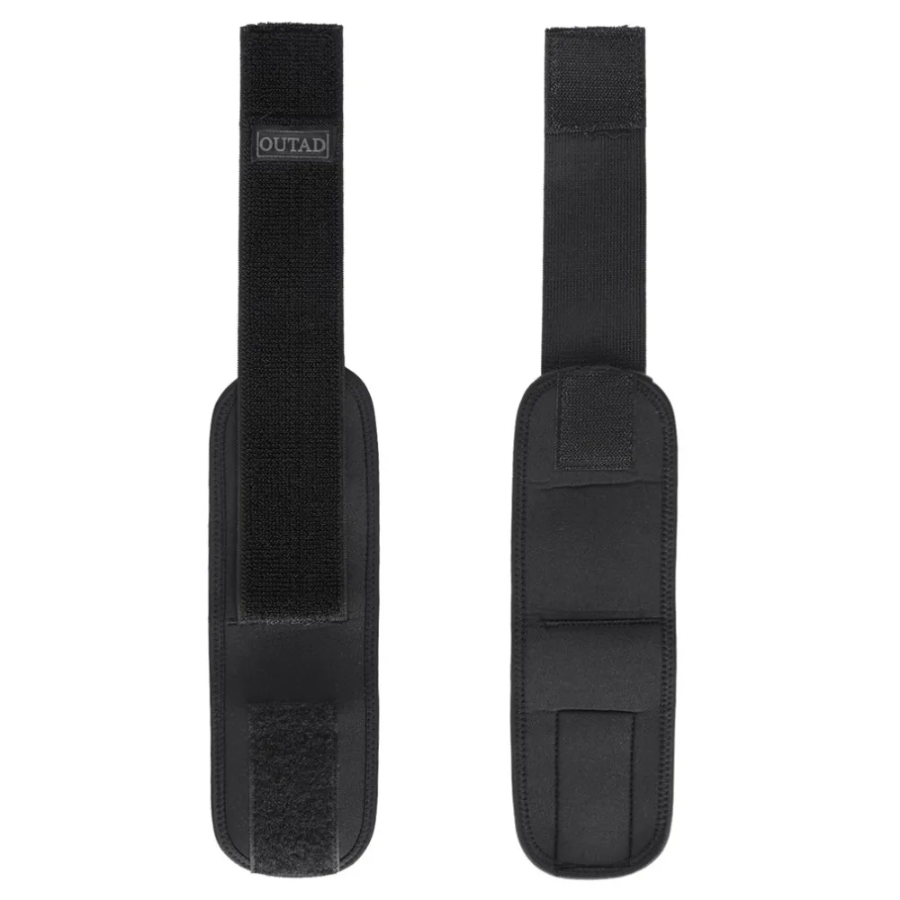 2018 черный Регулируемый спортивный браслет на запястье повязка поддерживающий