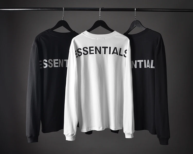

2020 autumn new Season Six men's T Shirt 3M reflective print T shirt Oversize T-Shirt Cotton Tops Hip Hop Streetwear