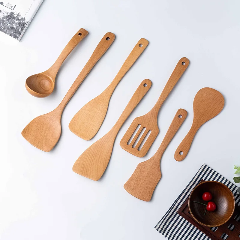 

Chinese Tableware Recommendation: Cooking Scoop Set Kitchen Non Stick Pot Shovel