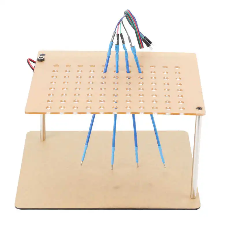 Светодиодный рамка фонового режима отладки с 4 зонд ручки сетки доска полный
