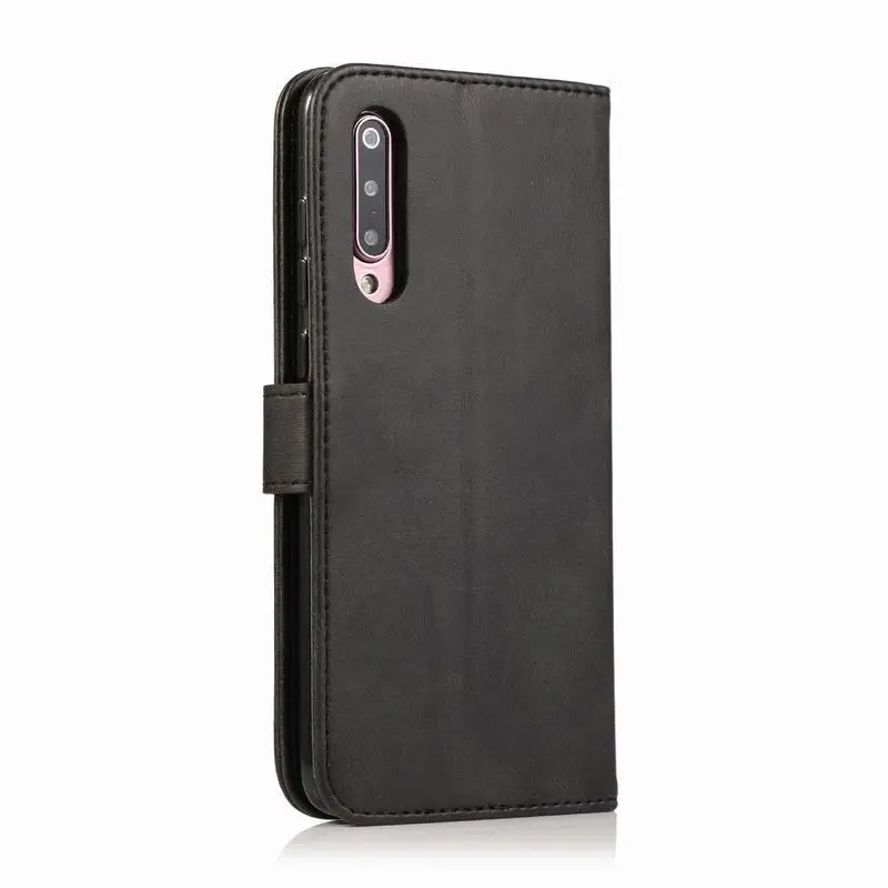 Cover Case For Xiaomi Mi 9 SE Cases Magnetic Flip With Card Slot Wallet Plain Vintage Leather Phone Bag For Xiomi Mi 9 9se Coque