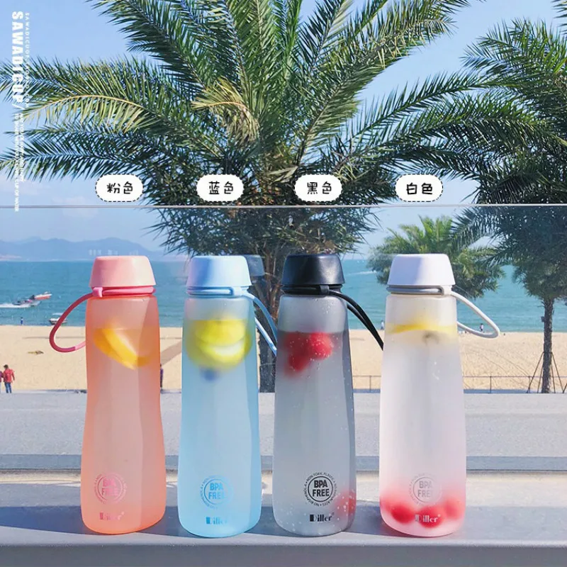 550 мл креативная пластиковая кружка для мужчин женщин студентов Корейская