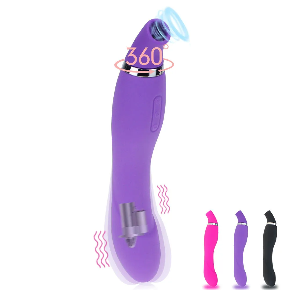 Вибратор с 10 режимами сосание оральный лизание двухсторонние эротические секс