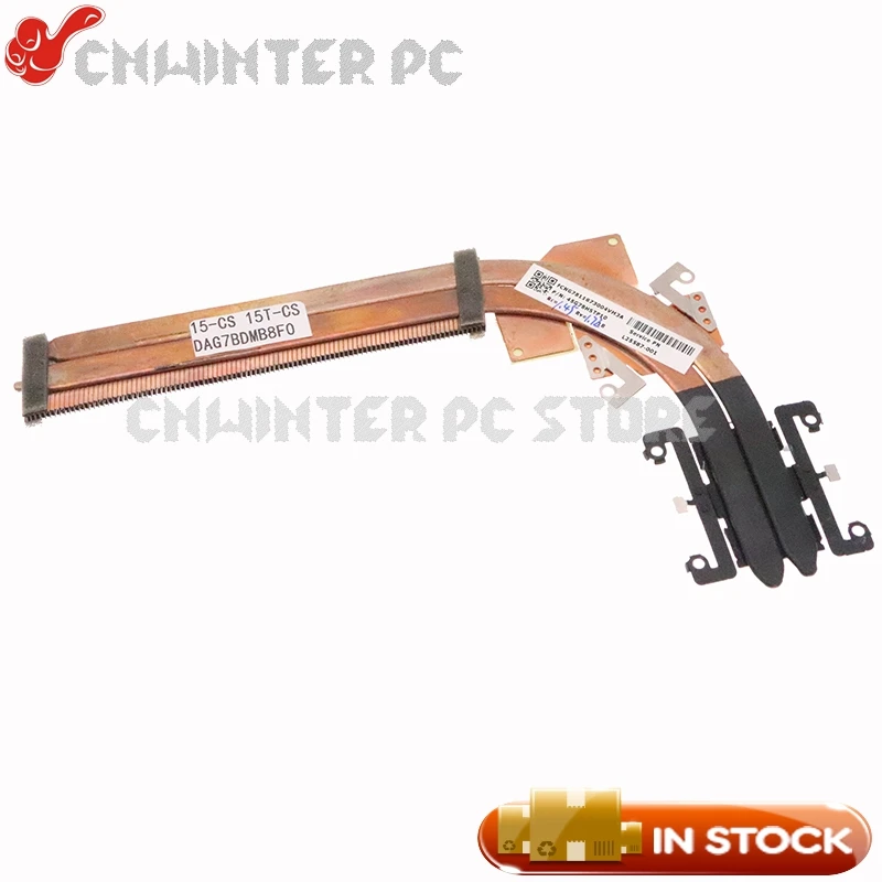 

NOKOTION L25587-001 DAG7BDMB8F0 model G7BD Heatsink Radiator For HP 15-CS laptop cooling heatsink TPN-Q208