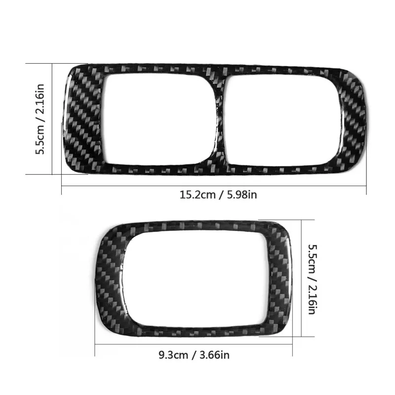 Наклейки на автомобиль отделка крышки из углеродного волокна для Porsche Cayenne 2003 2010
