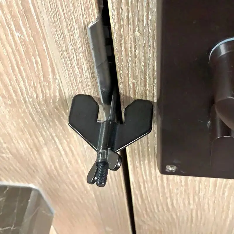 Портативный дверной замок для отеля переносной ограничитель из нержавеющей