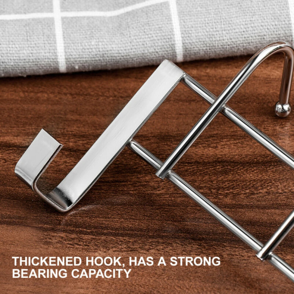5 крючков на дверь крючки из нержавеющей стали вешалка для дома ванной кухни