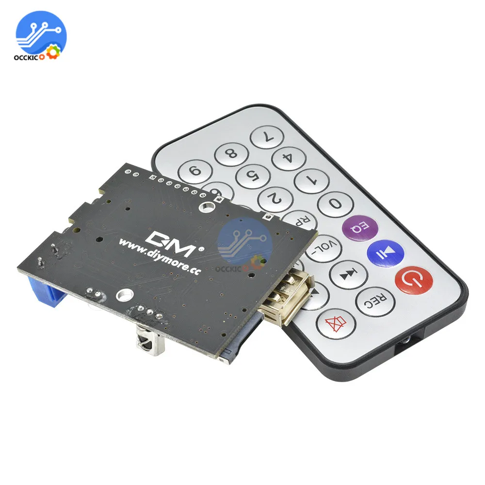 Плата декодера MP3 DAC USB 5 В WMA + WAV модуль аудио усилитель плеер декодирования