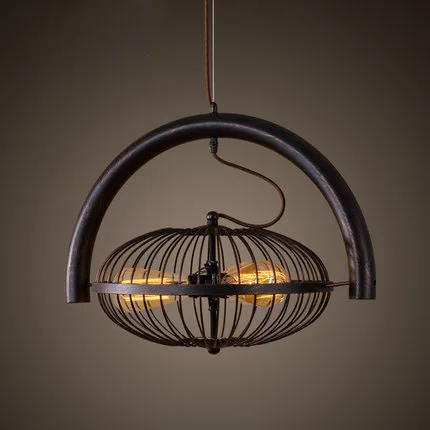 Винтажное промышленное освещение медный держатель лампы вентилятор черный