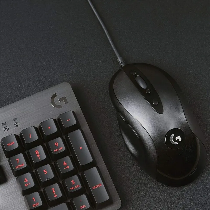 Оригинальная классическая и удобная оптическая игровая мышь Logitech MX518