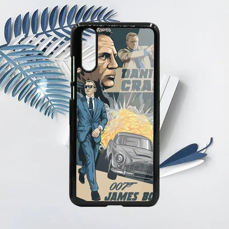 

funny Bond 007 Phone Case For Samsung galaxy S note 8 9 20 10 e lite2019 plus pro ultra Hard PC