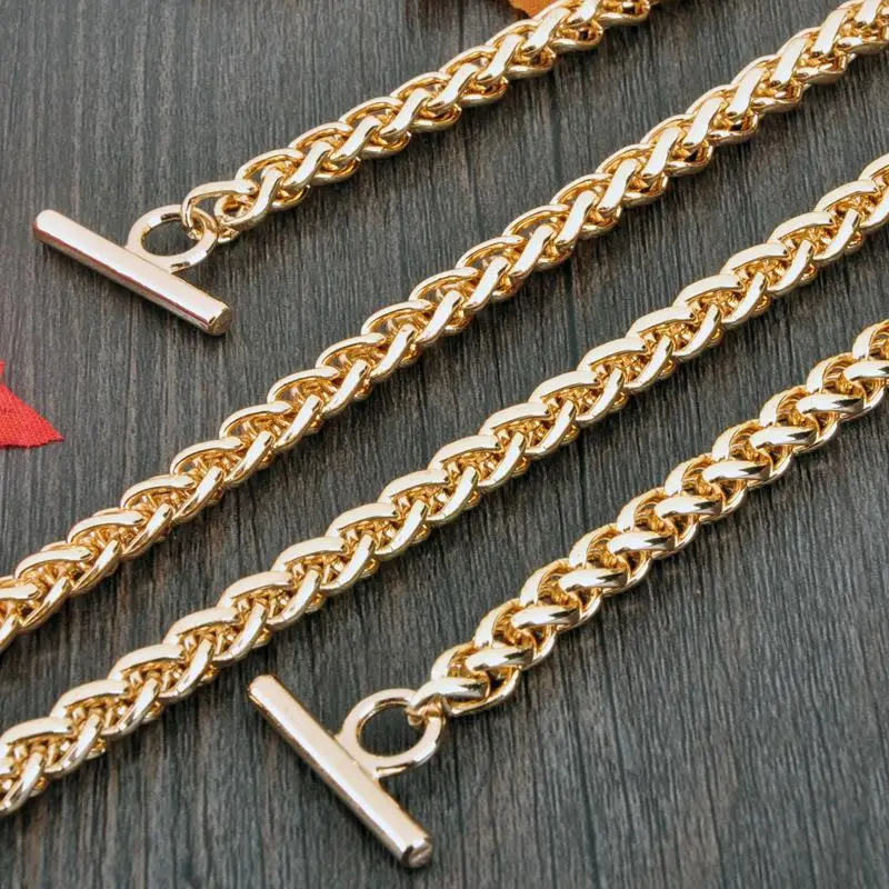 

Solid Color Stylish Bag Chain All Match Durable Simple OT Buckle Bag Chains Women New Fashion Handbag Strap Bag Accessories