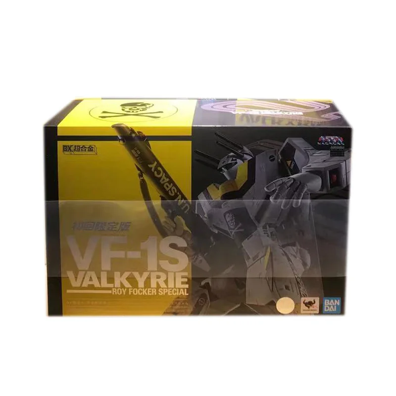 BANDAI DX Super Alloy Soul Valkyrie VF-1S Roy Focker специальные Macross серия экшн-фигурки модели Детские