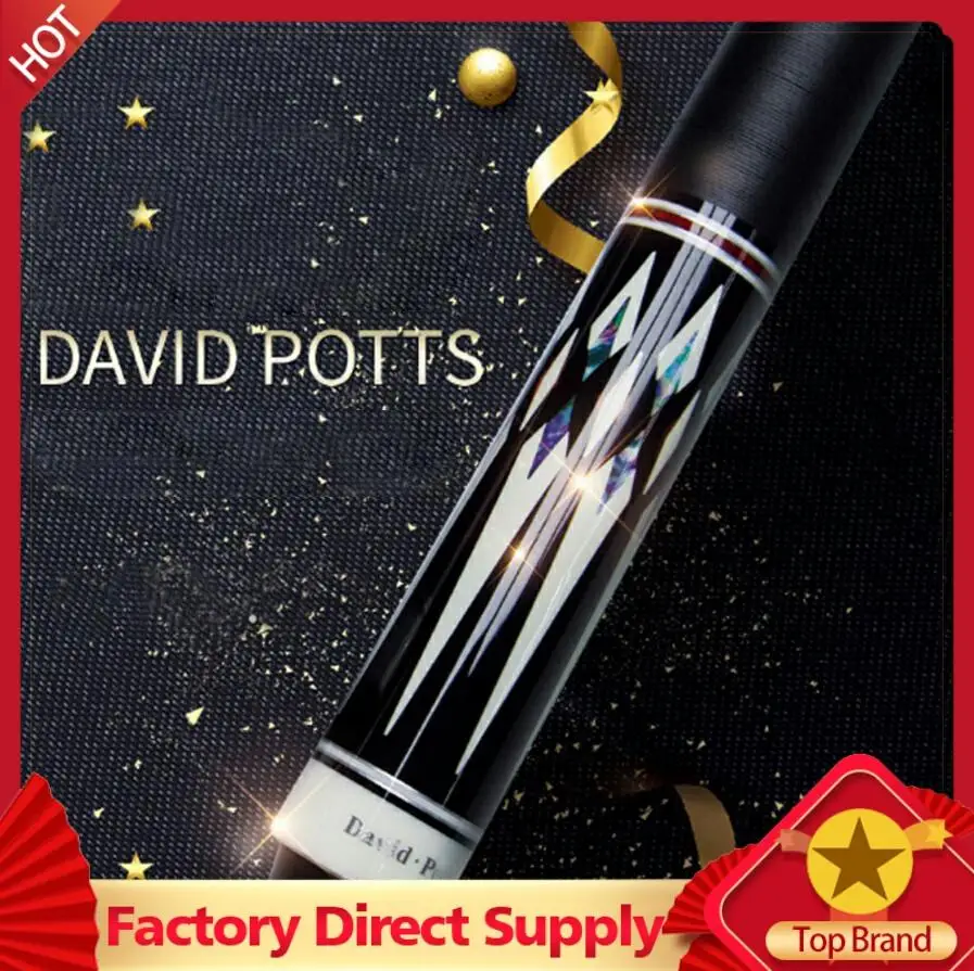 Набор кией для бильярдного бассейна David Potts 12 75 мм с корпусом кия профессиональный