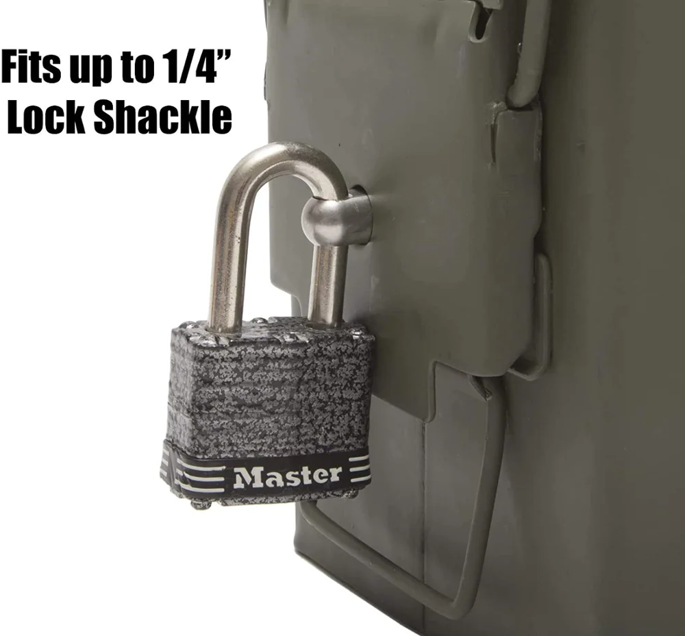 2 шт. в наборе жестянка с боеприпасами замков роллингов комплект закрывающийся