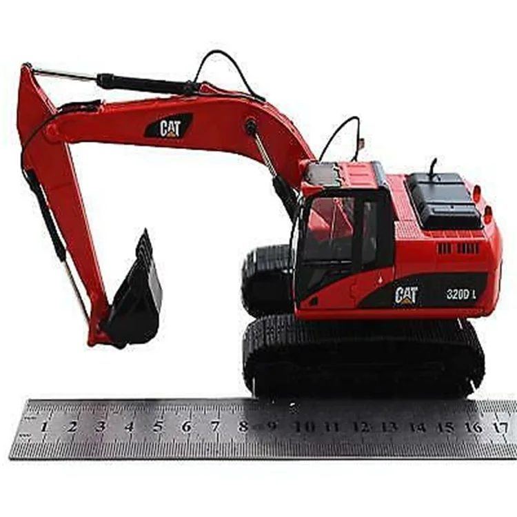 

1:50 CAT 323D L Diecast Red Color Wheel Loader Toy Excavator Construction Vehicle Model for Collectible