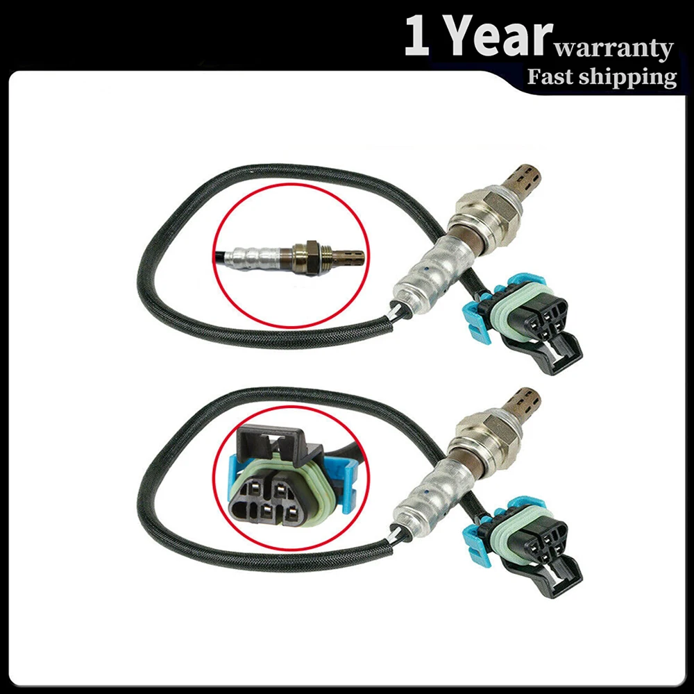 

234-4815 2pcs 4 Wires Lambda Oxygen Sensor Upstream For Buick Enclave Chevrolet Traverse GMC Acadia Saturn Outlook Auto Parts