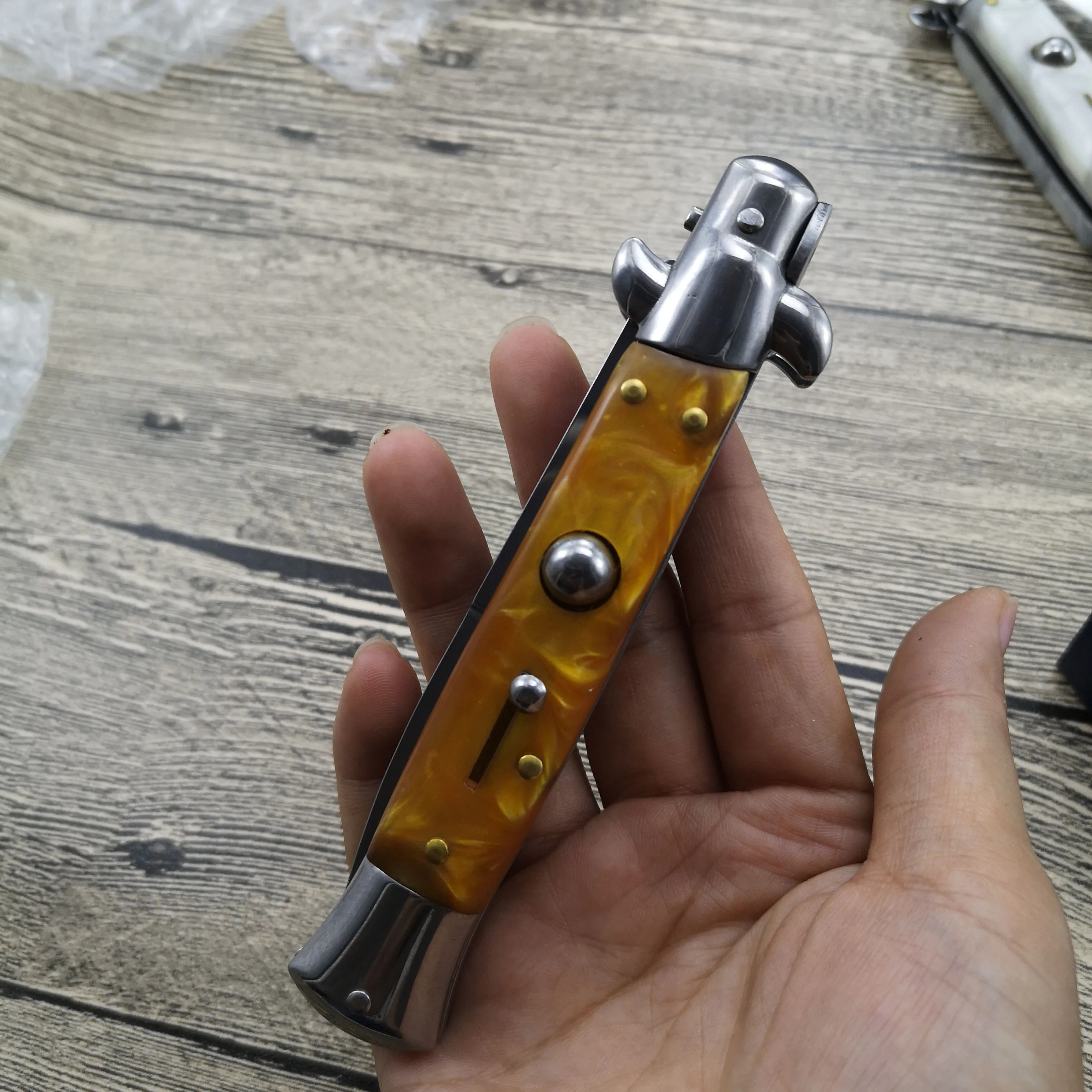 Новое поступление многоцелевой нож для дайвинга выживания складное лезвие 8Cr13