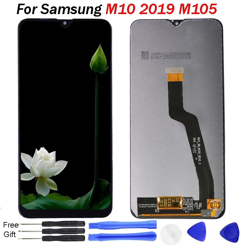 Для samsung Galaxy M10 lcd SM-M105 M105F M105G дисплей кодирующий преобразователь сенсорного