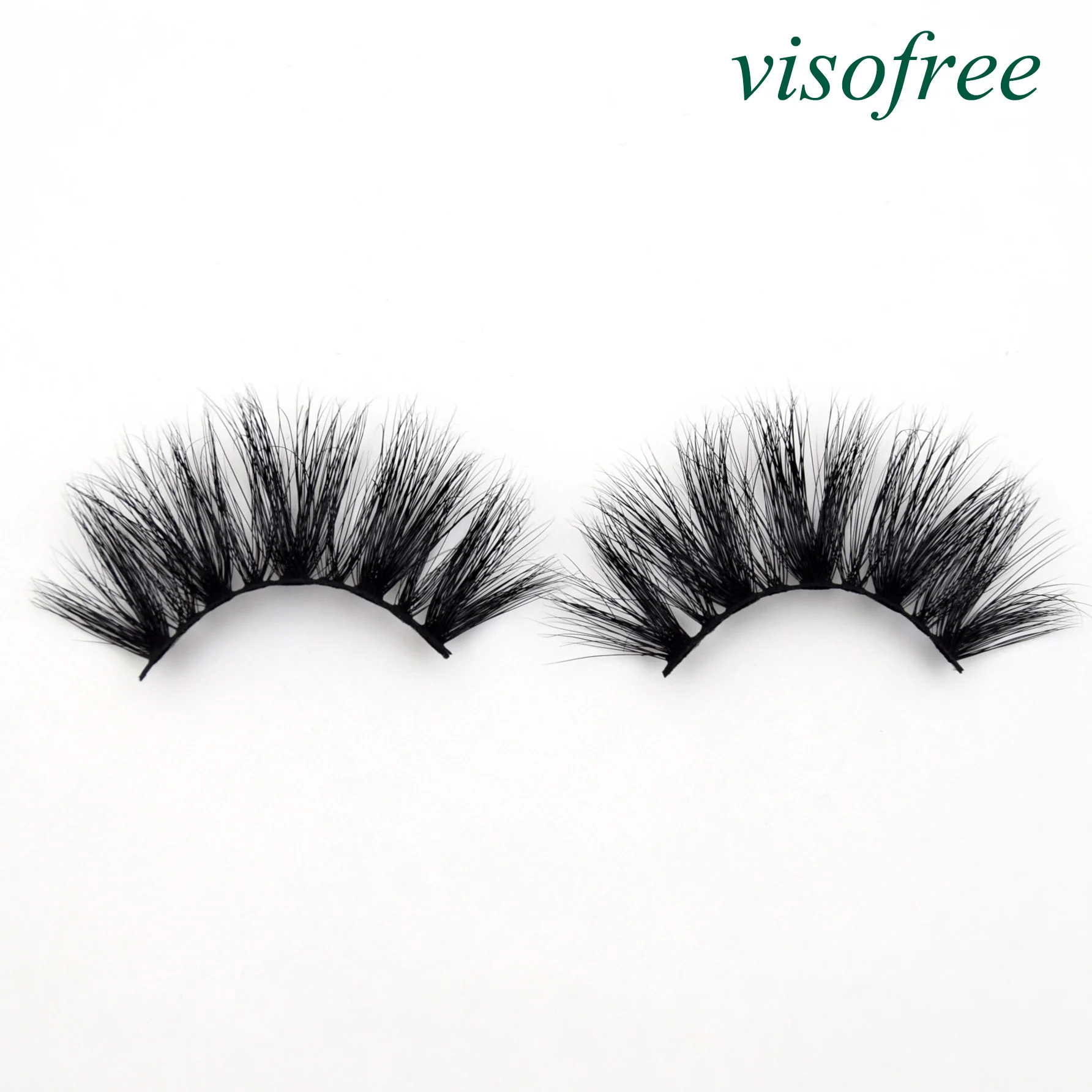 Visofree 3D накладные ресницы из норки крест-накрест крест пушистые 25 мм Накладные