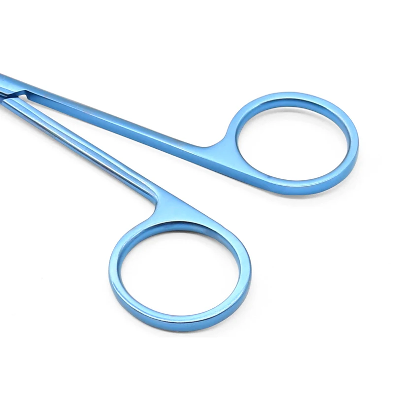 Титановые прямые/Изогнутые Ножницы для хирургии глаз 11 5 см режущие