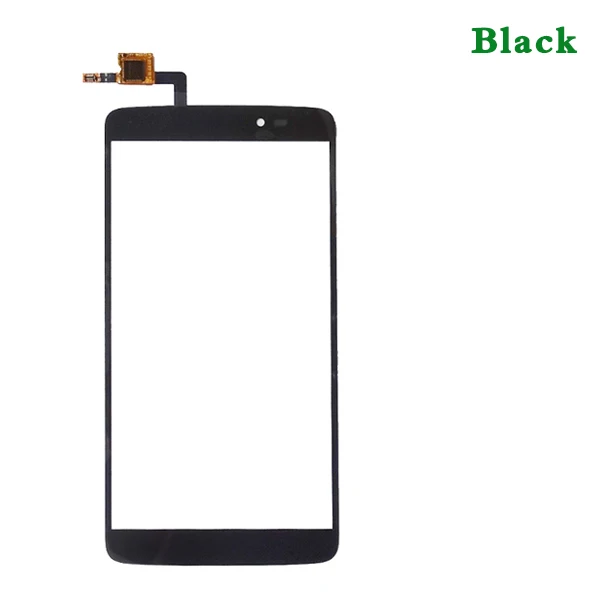 Замена 5," для Alcatel One Touch Idol 3 OT6045 6045Y 6045K сенсорный экран дигитайзер сенсор внешняя стеклянная панель объектива - Цвет: black No Tool