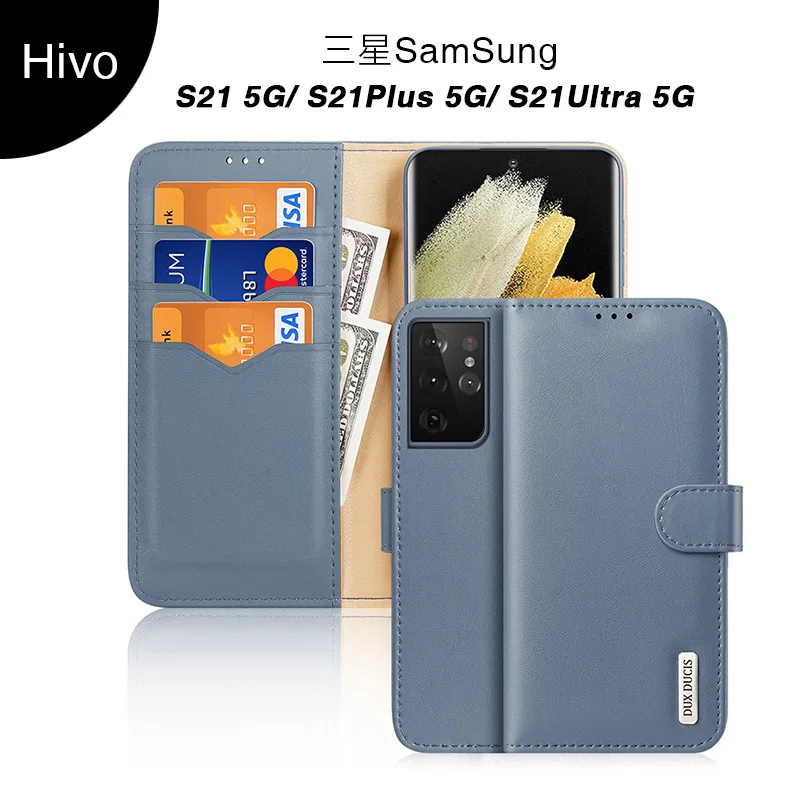

Genuine Leather Wallet Case For Galaxy S21 S21 Plus S21 Ultra Case For Galaxy S21 Ultra Phone Case