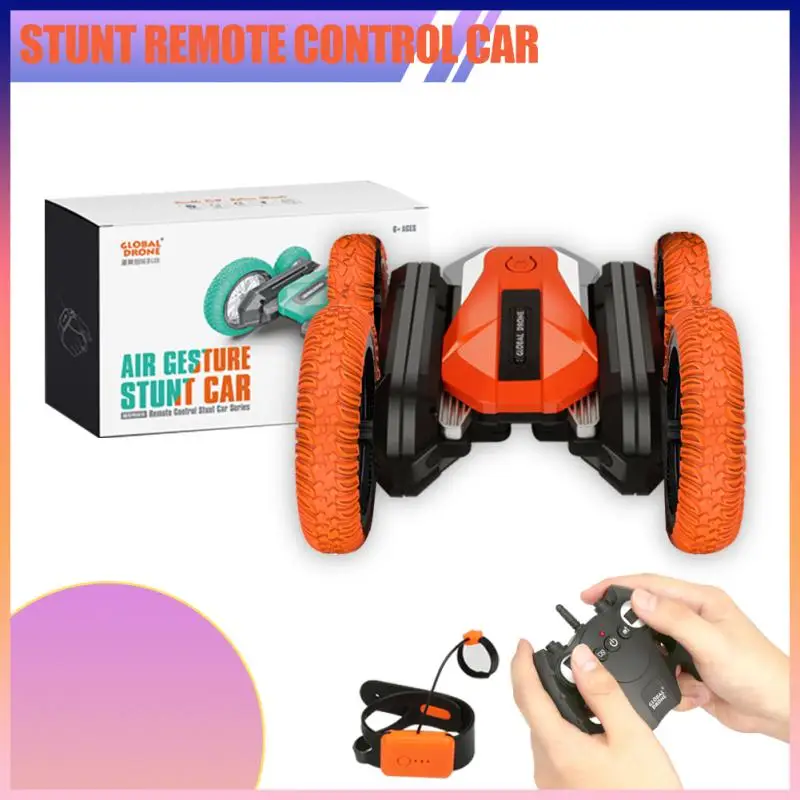 

GD99 RC Stunt Car 2.4G Rotation Double-sided Driving With LED Light And Music Brushed Motor RC Car RC Crawler Gift For Kids