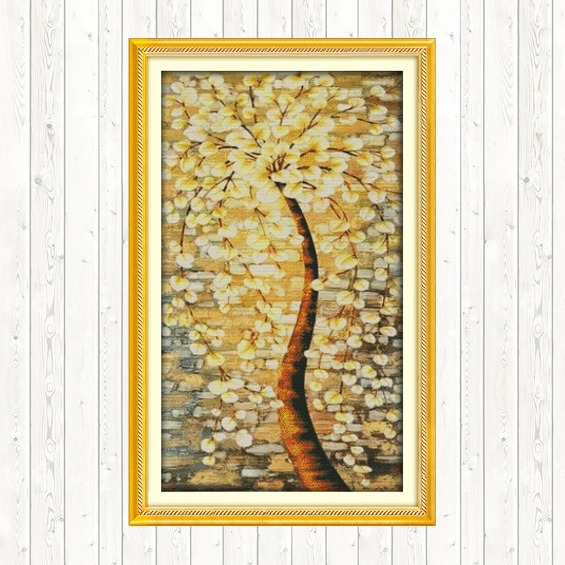 Набор для вышивки крестиком зачарованное дерево 11CT 14CT посылка рукоделия