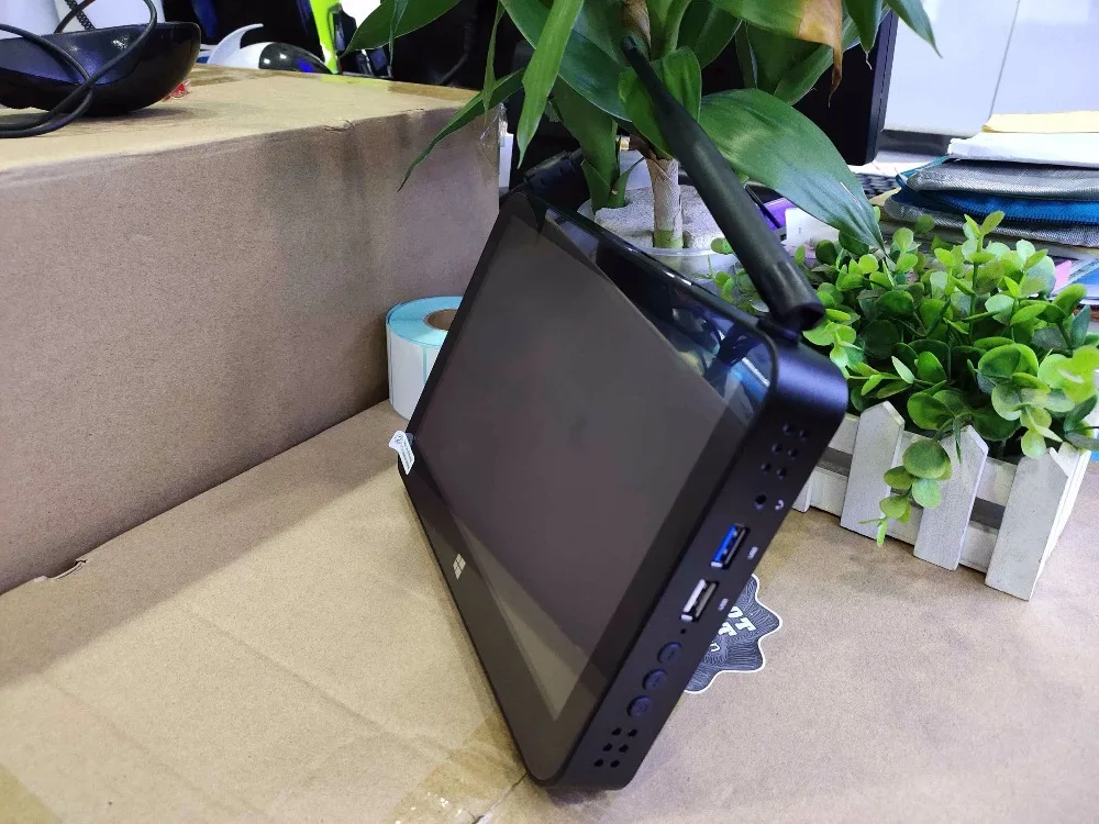 Pipo X11 Мини ПК 8,9 дюймов 1920*1200 Windows 10 планшетный ПК 2G 32G BT4.0 HDMI Wifi 4 USB RJ45 металлическая крышка ТВ коробка мини настольный