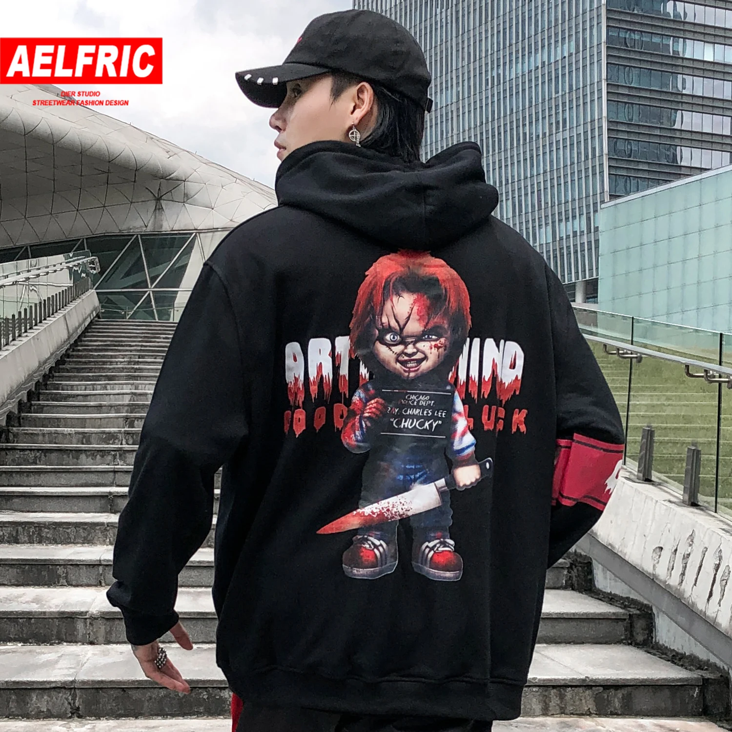 11 BYBB'S DARK Terror Boy с буквенным принтом мужские толстовки Harajuku уличная одежда