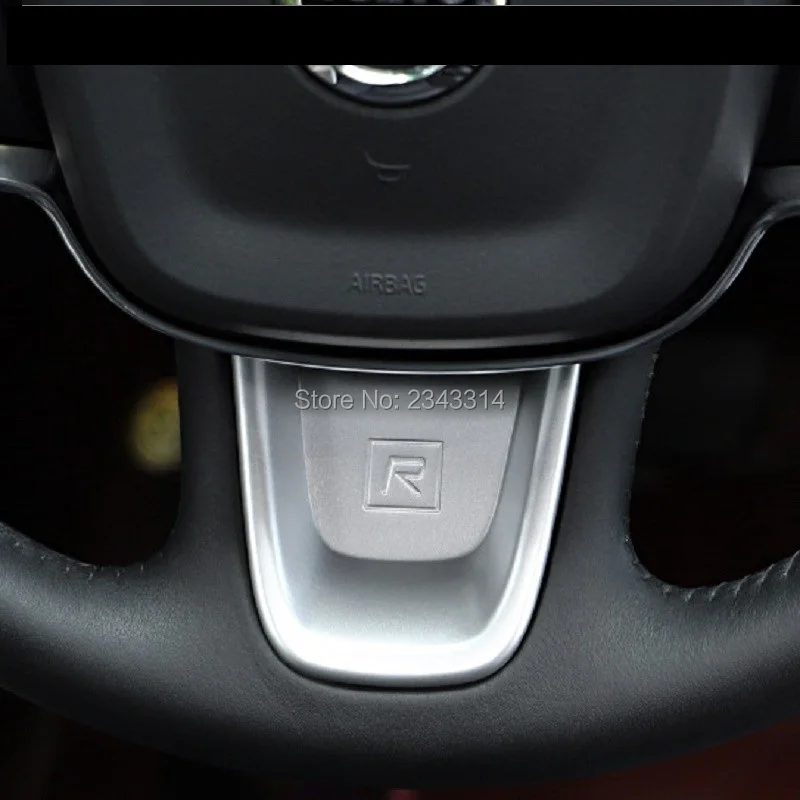 Для Volvo XC40 2017 2018 2019 ABS матовая/углеродное волокно панель управления рулевым