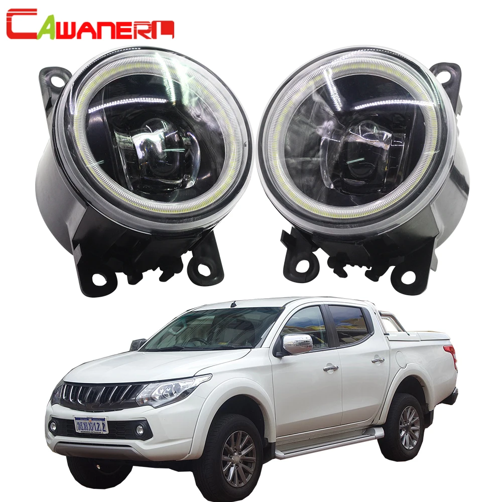 Cawanerl для Mitsubishi Triton Strada 2005 2018 автомобиля 4000LM H11 светодиодные противотуманные