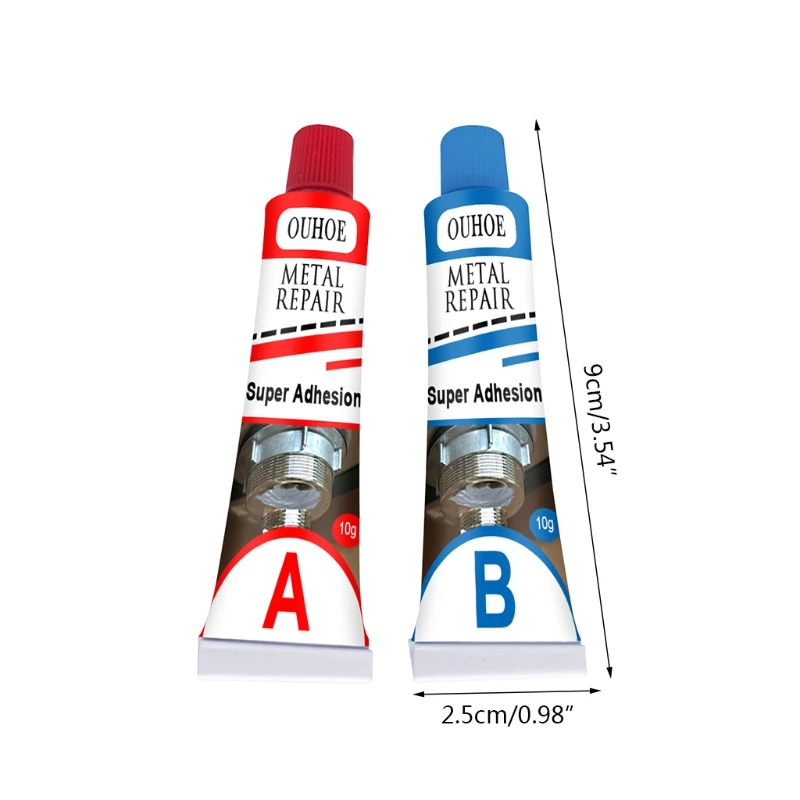 

K1KA Defect Repair Agent A&B Caster Glue Industrial Heat Resistance Cold Weld Metal Repair Paste for Metal Casting Defect