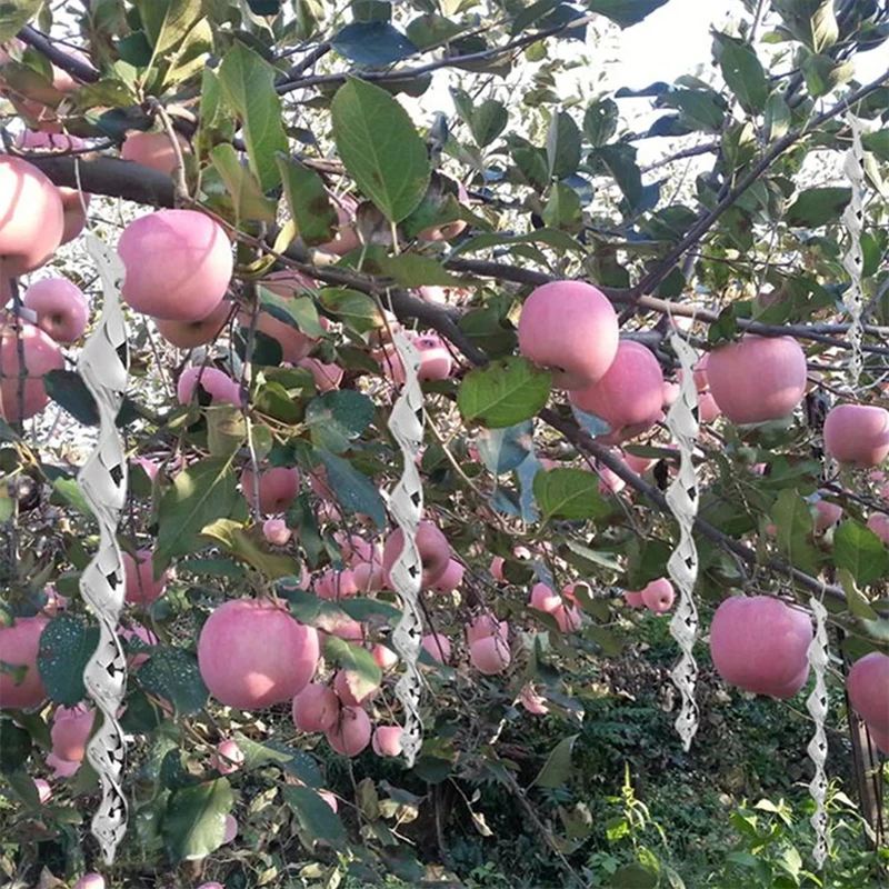 

1/6pcs Bird Repeller Rotating Rod Reflective Rod Environment Protect Agriculture