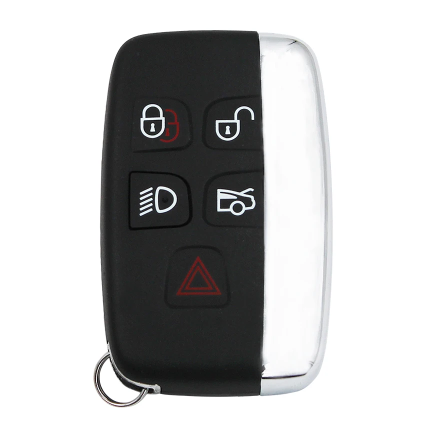 4 + 1 кнопки дистанционного ключа оболочки чехол Fob 5 Кнопка для-Land Rover Range Sport LR4 со