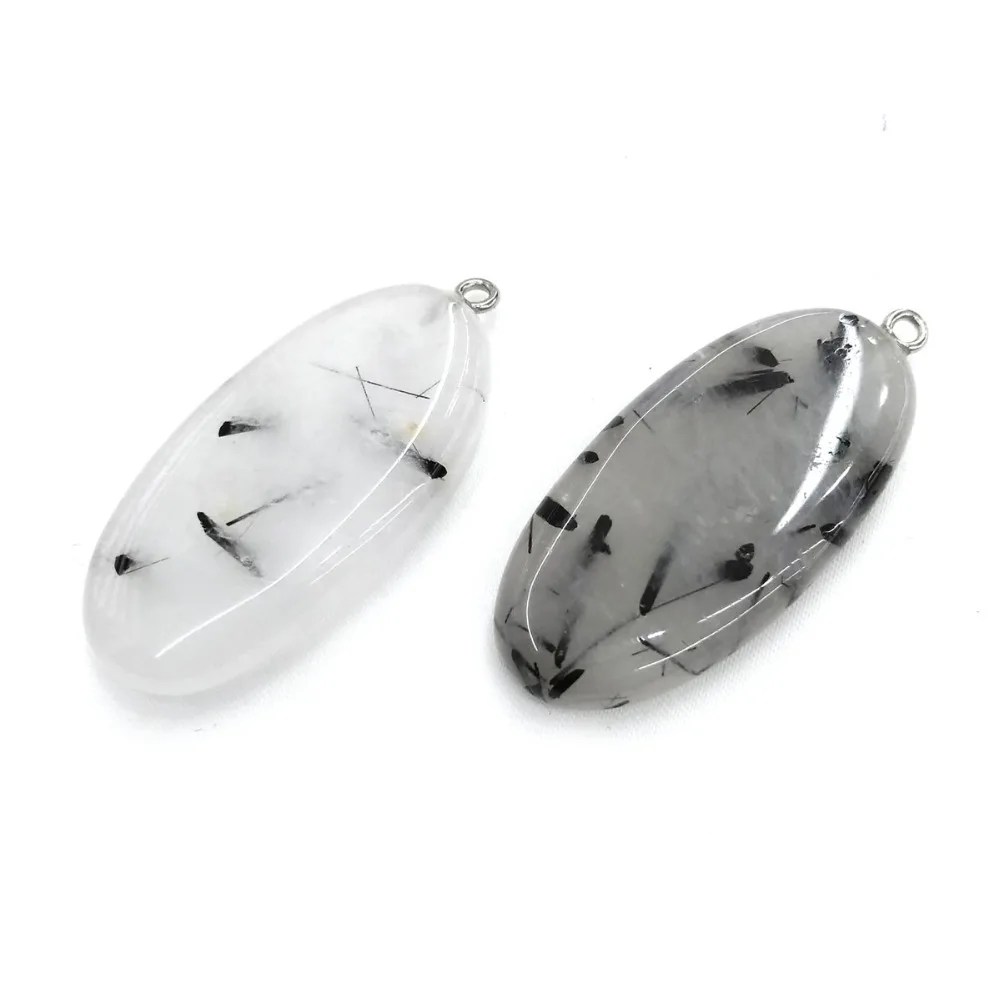 Подвески из натуральной кожи эллиптической формы кулон для изготовления