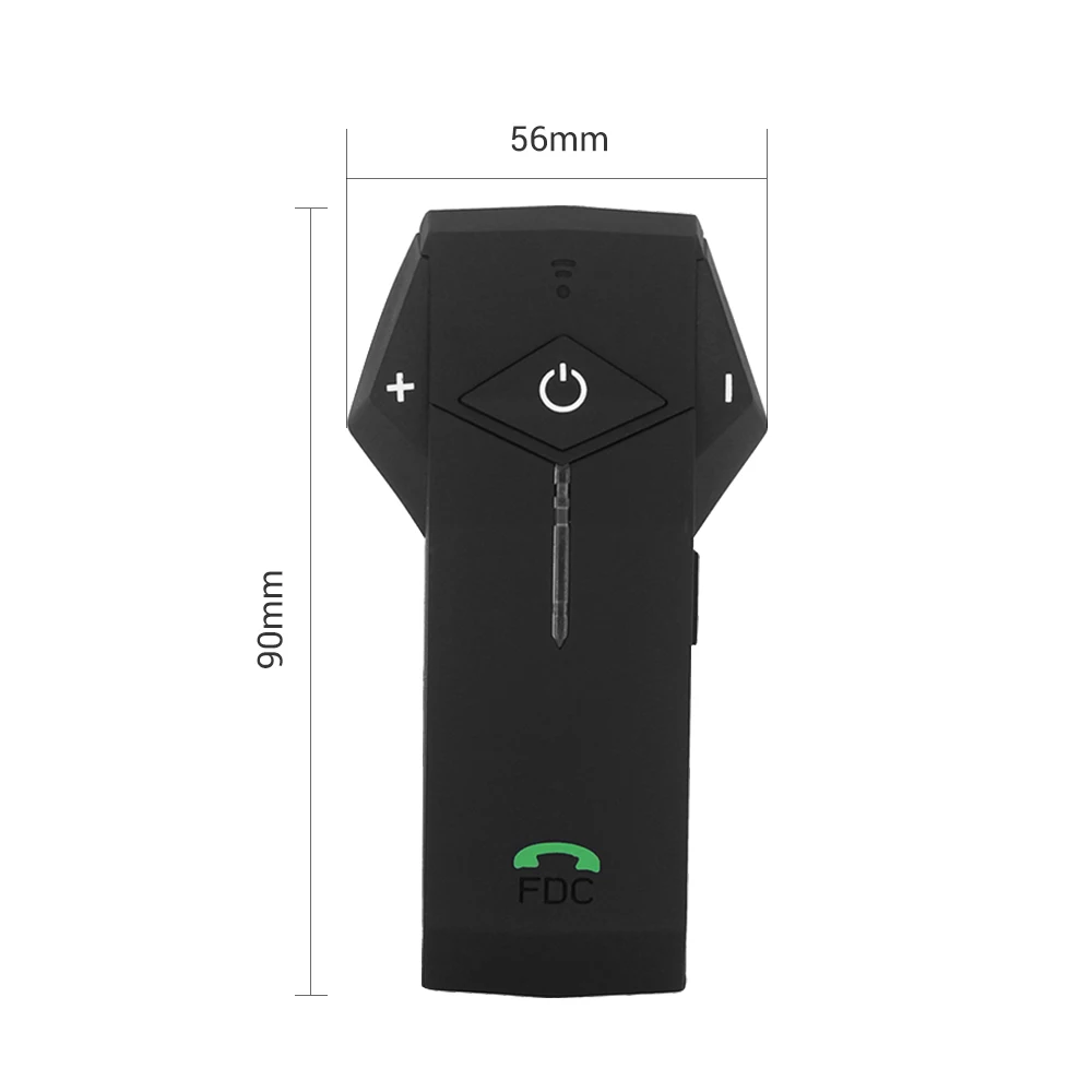 AOSHIKE1pcs 1000M 3-way Bluetooth Motorcycle Helmet BT Intercom Interphone Headset Intercomunicador With NFC FM Function Wireles |