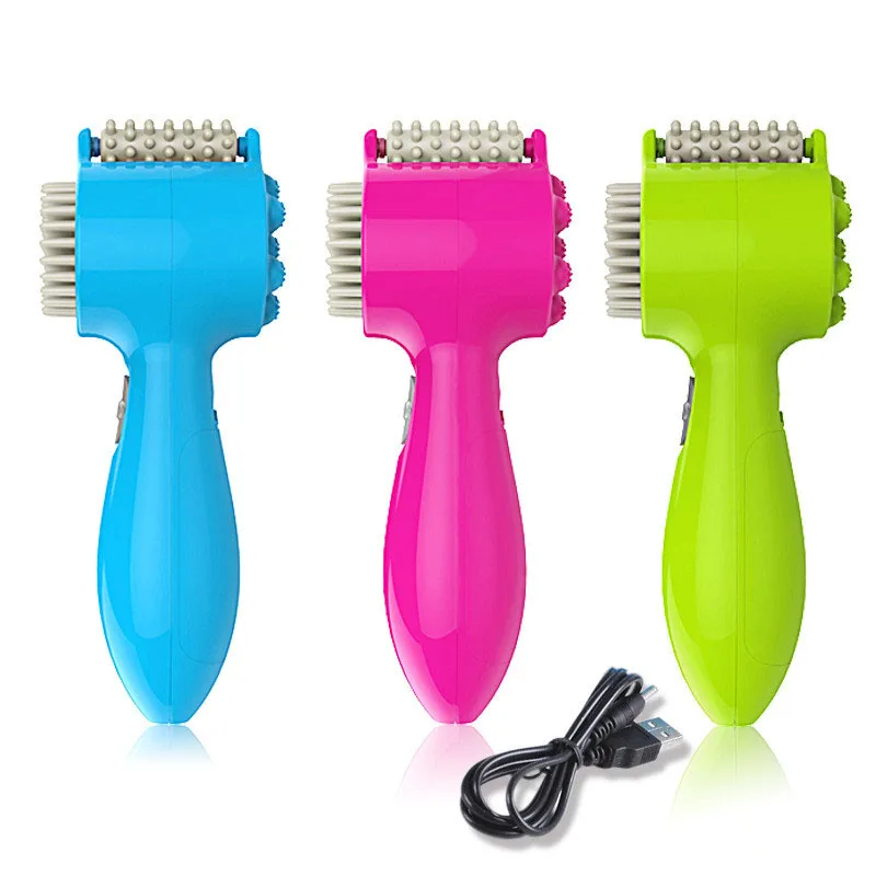 Уход за здоровьем многофункциональный массажер с роликовой головкой USB