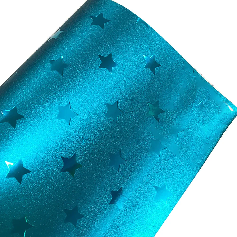 Dot Star Искусственная кожа 29x21 см искусственная ткань DIY Ручная работа швейные