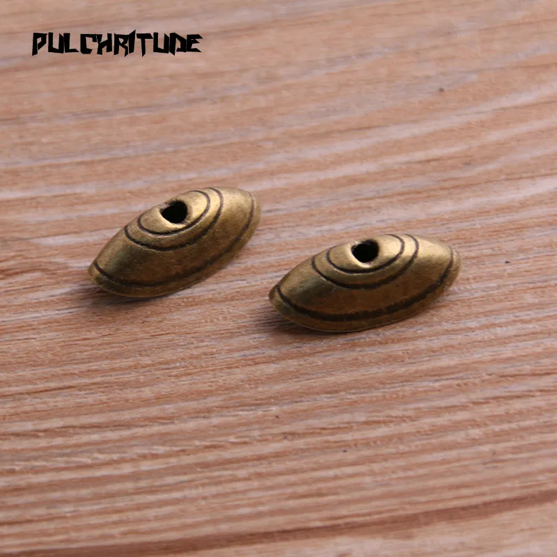Pulchrode 16 шт 8*8*20 мм два цвета сосуд полые овальные DIY разделенные ювелирные аксессуары Подвески для изготовления ювелирных изделий