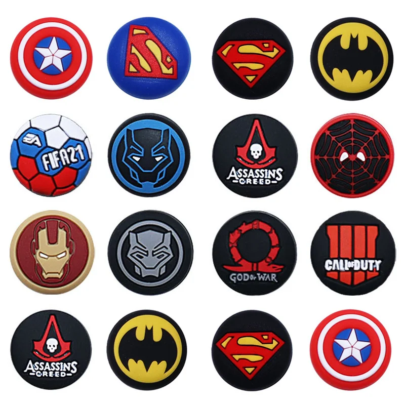 4 шт. силиконовые колпачки для джойстиков PS3/PS4/PS5/Xbox One S/Series X/Xbox 360/Switch Pro|Запасные