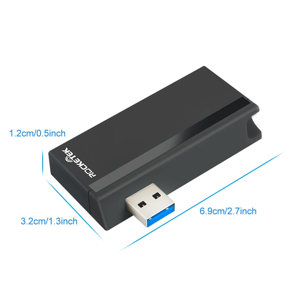 Rocketek usb 3 0 мульти концентратор 5 в 1 устройство для чтения карт памяти SD/TF micro SD Microfoft