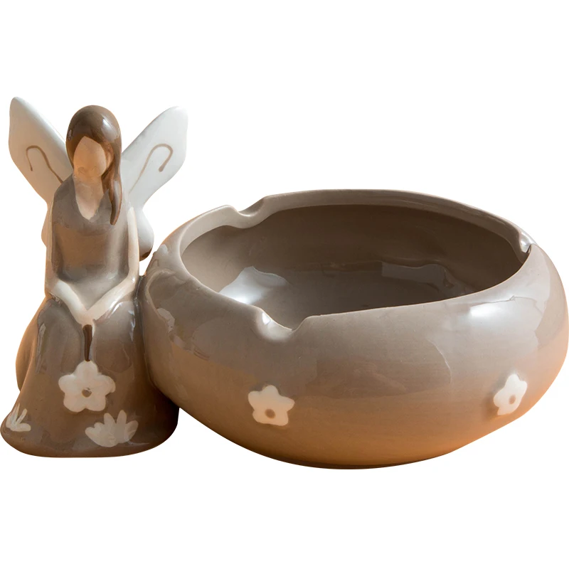 

Nordic Creative Cute Animal Ashtray Fashion Personality Tide Office Ceramics Ashtray Home Adornment Bedroom Decoration