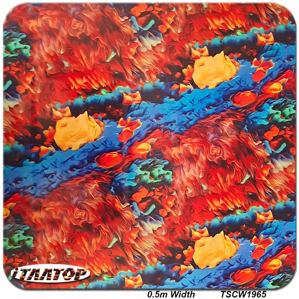 

ITAATOP мультфильм TSCW1965 0,5 м * 2/10/20 м переводятся с помощью воды, пленка для печати