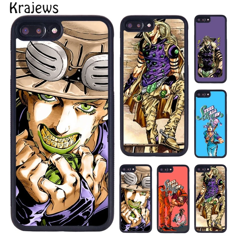 Чехол для телефона krajew Gyro Zeppeli Jojo Steel Ball Run iPhone 5 6S 7 8 Plus 11 12 Pro X XR XS Max Samsung Galaxy S7 S8 S9