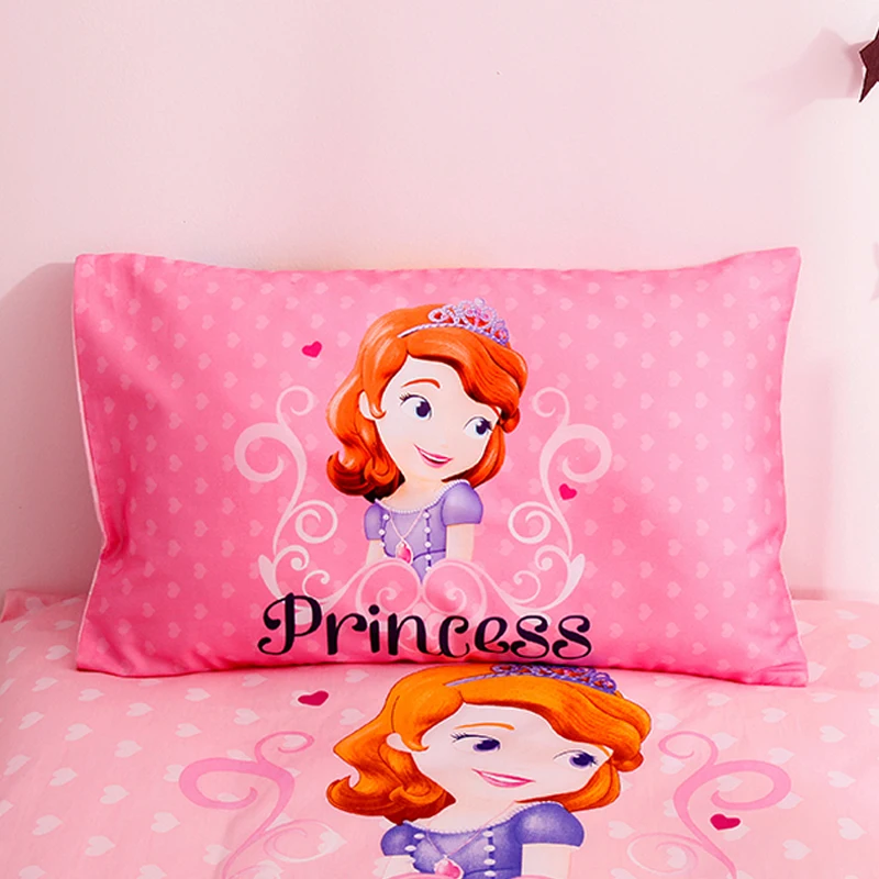 30x50cm Children Pillow Crib Bedding Baby Pure Cotton Kids Cartoon frozen Elsa Princess Sophie Mickey Mouse | Дом и сад